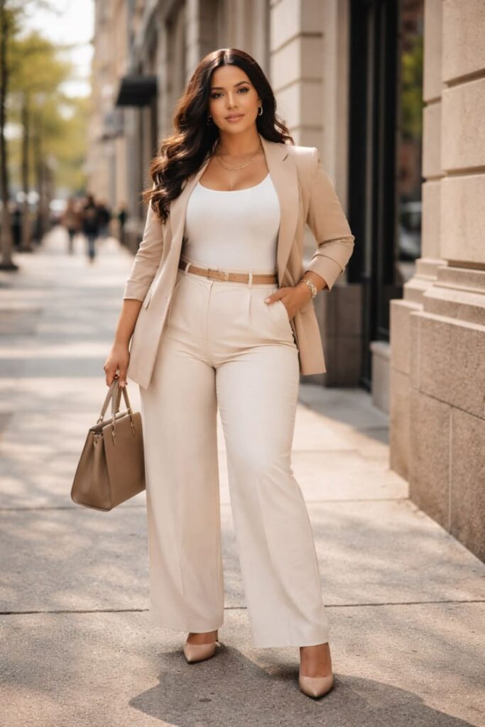 The Best Outfits for Petite Apple Shapes