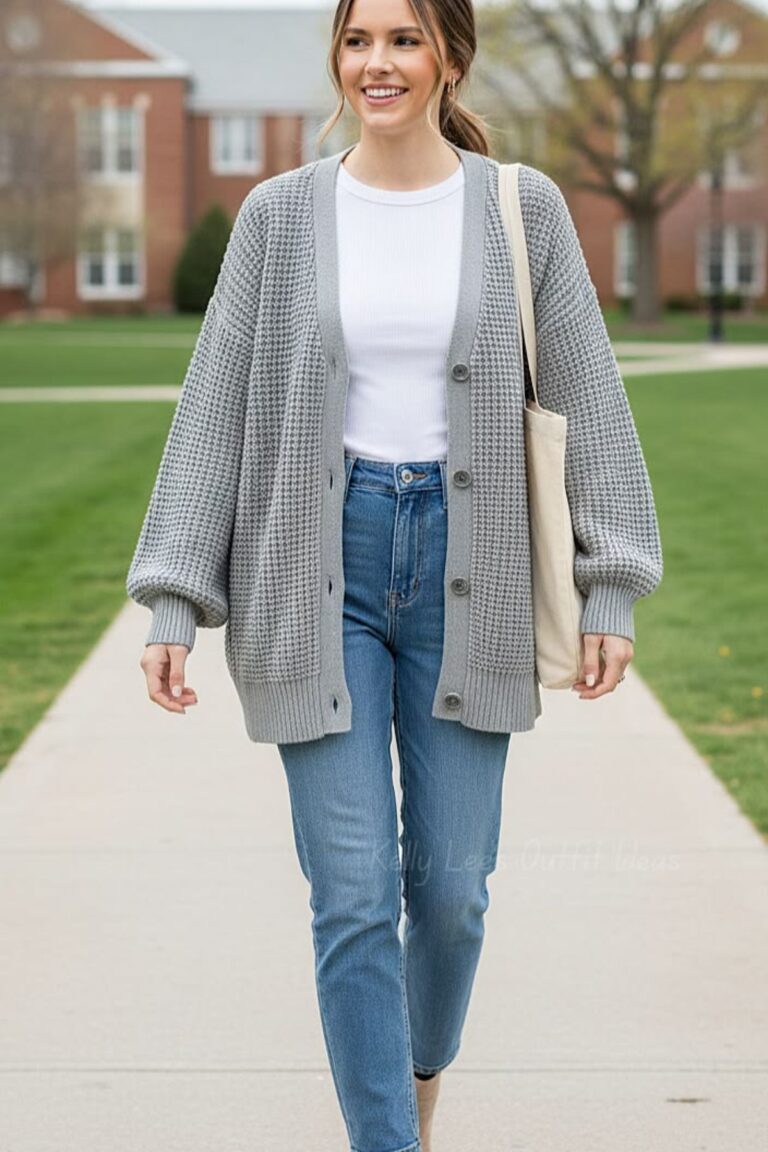 Straight-Leg Jeans Outfit Ideas for the Petite Frame
