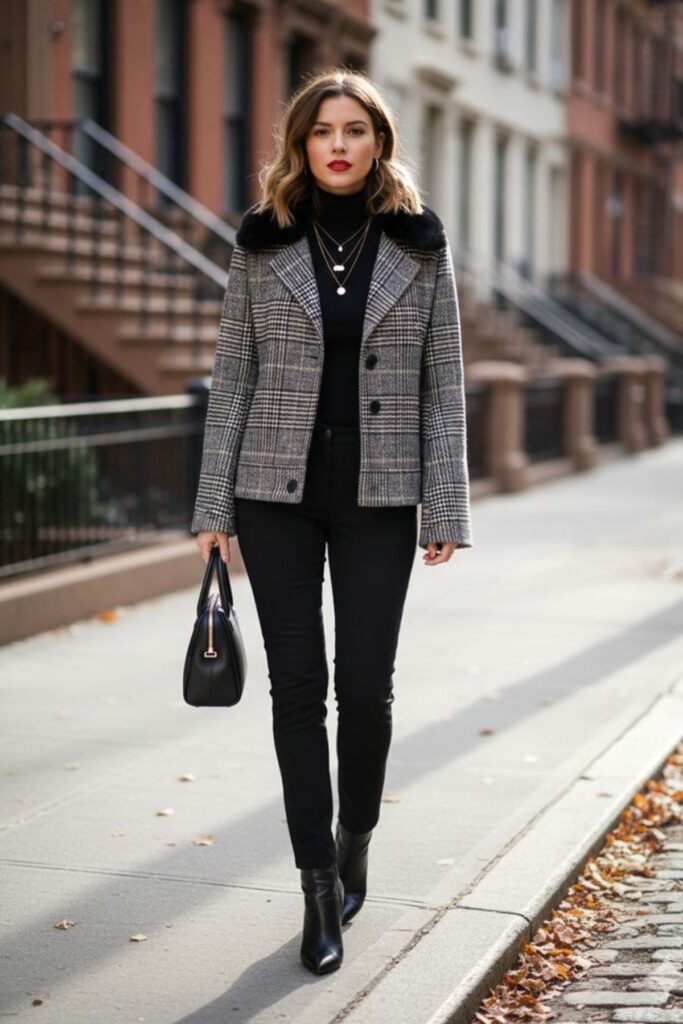 a petite woman