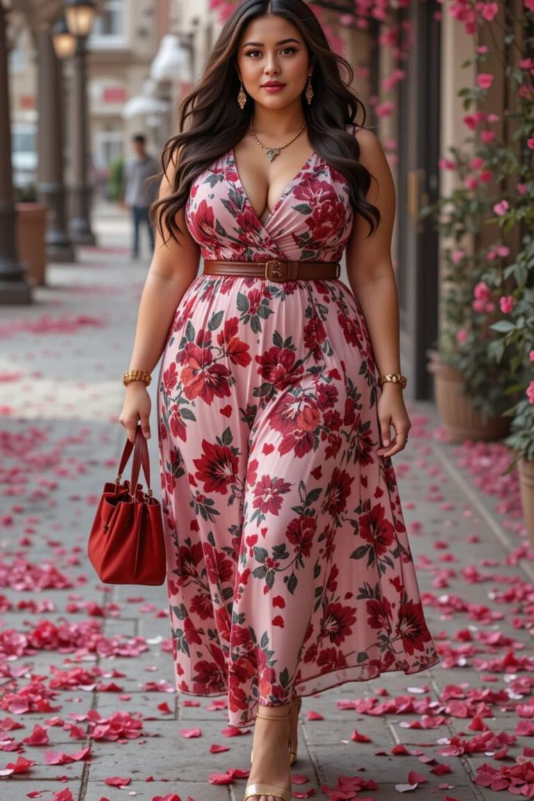 Petite Hourglass Woman