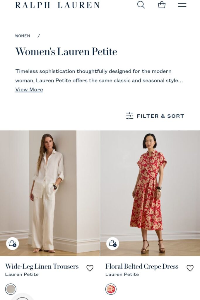Ralph Lauren Petite