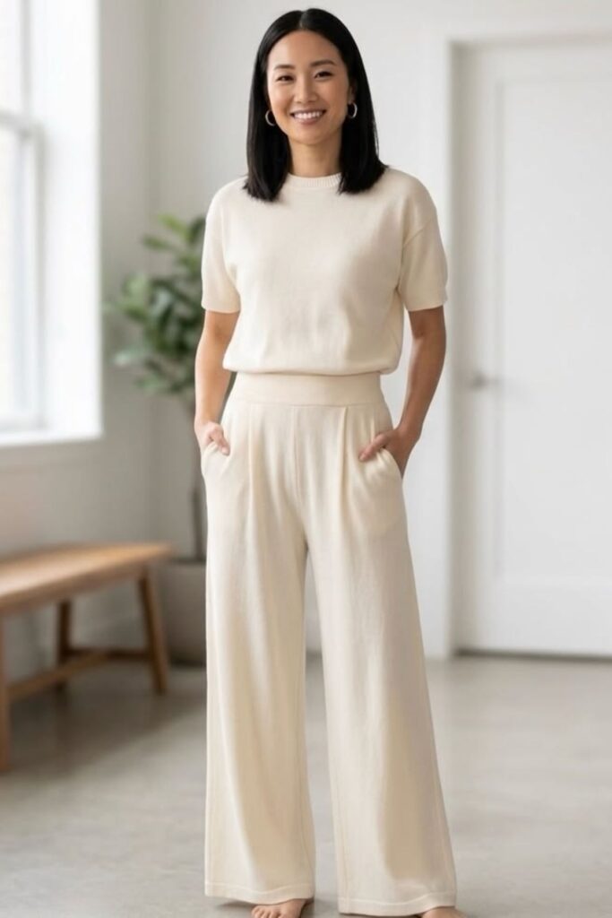 classy petite outfit idea