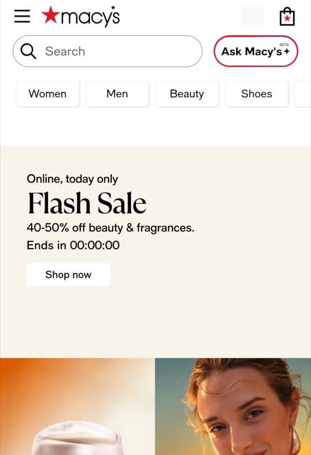 macy's online store