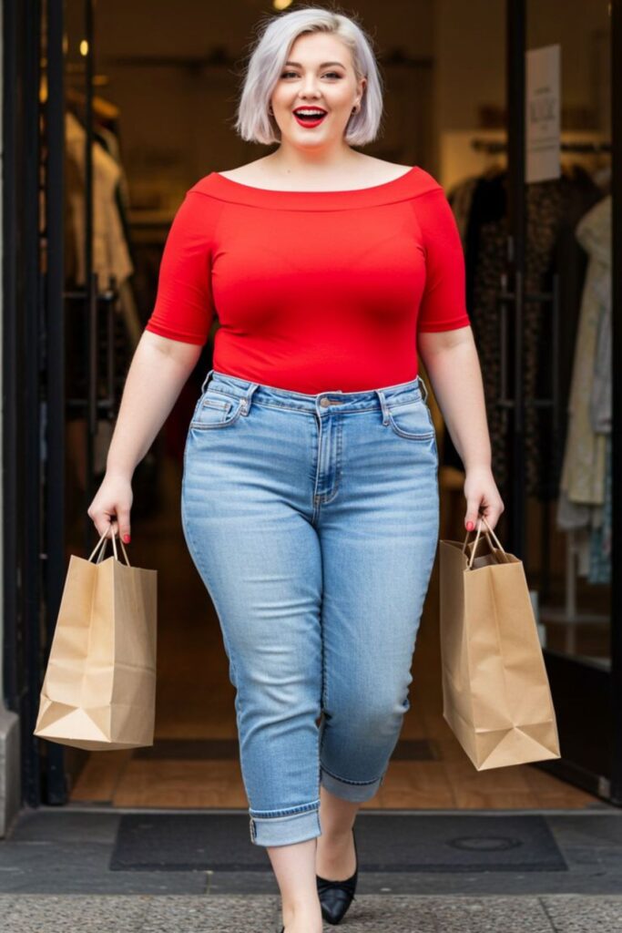 Petite Inverted Triangle Body Shape Woman 
