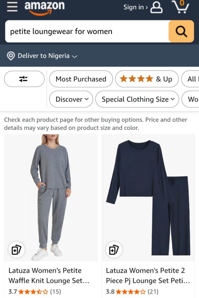 Petite Loungewear