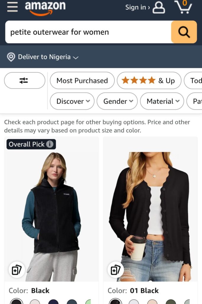 Petite Outerwear