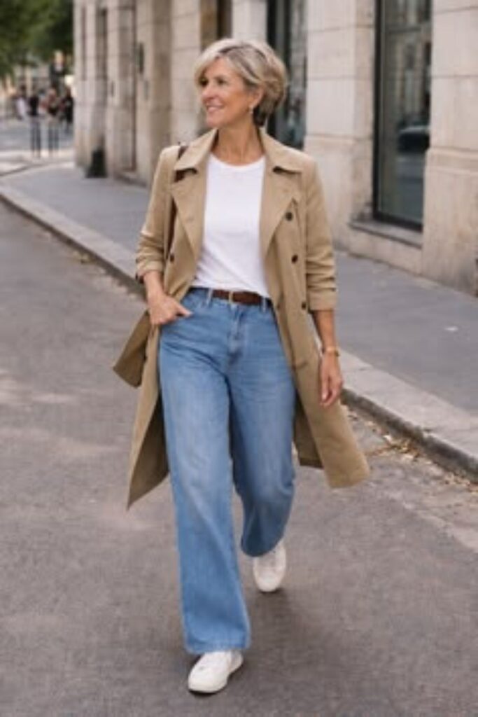 a petite lady 