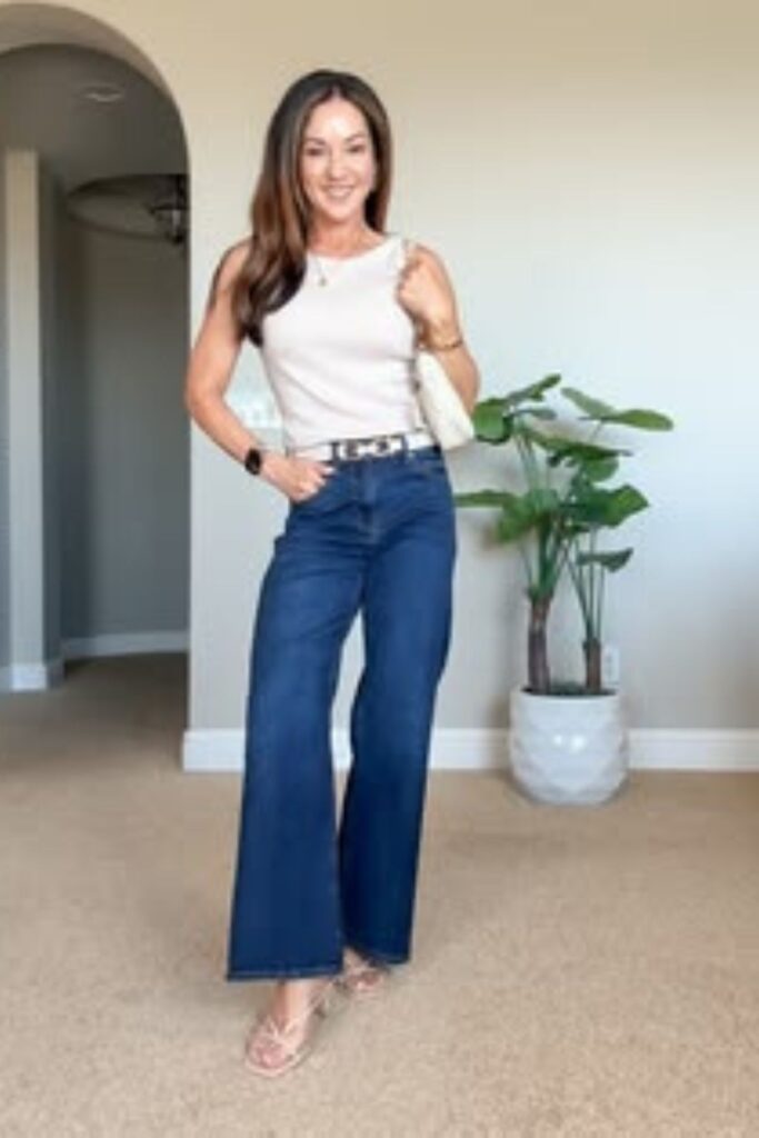 a petite woman 