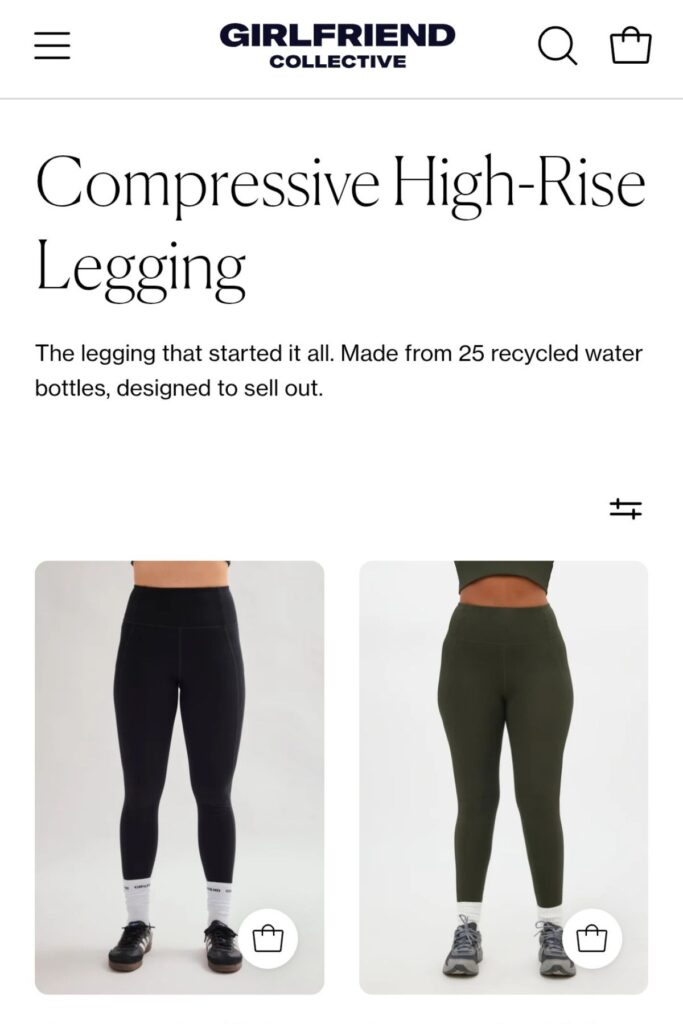 Girlfriend Collective Compressive High-Rise Legging