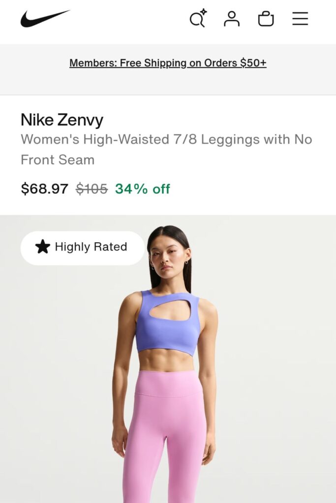 Nike Zenvy Gentle-Support High-Waisted Leggings